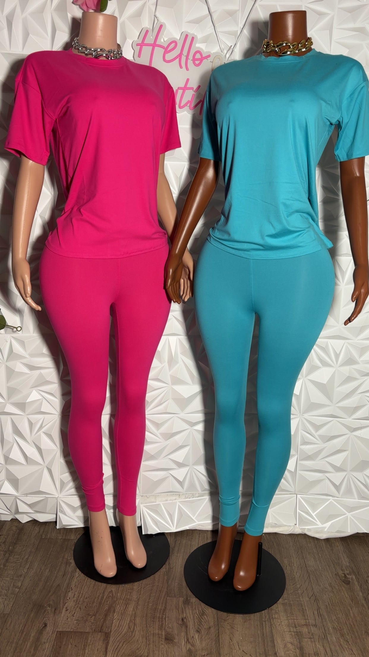 Legging set (Ice Blue)