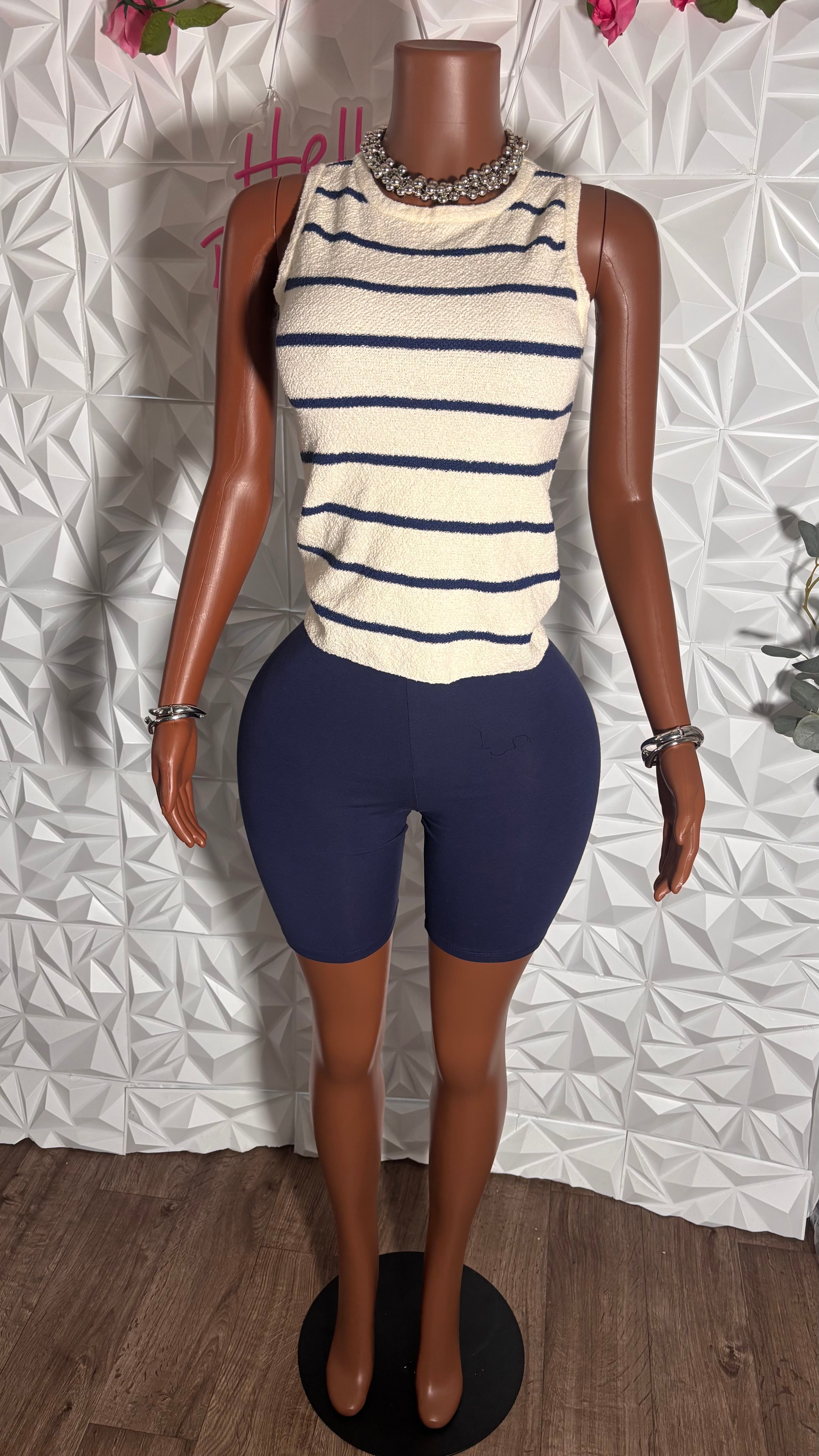 Stripe set (Navy)