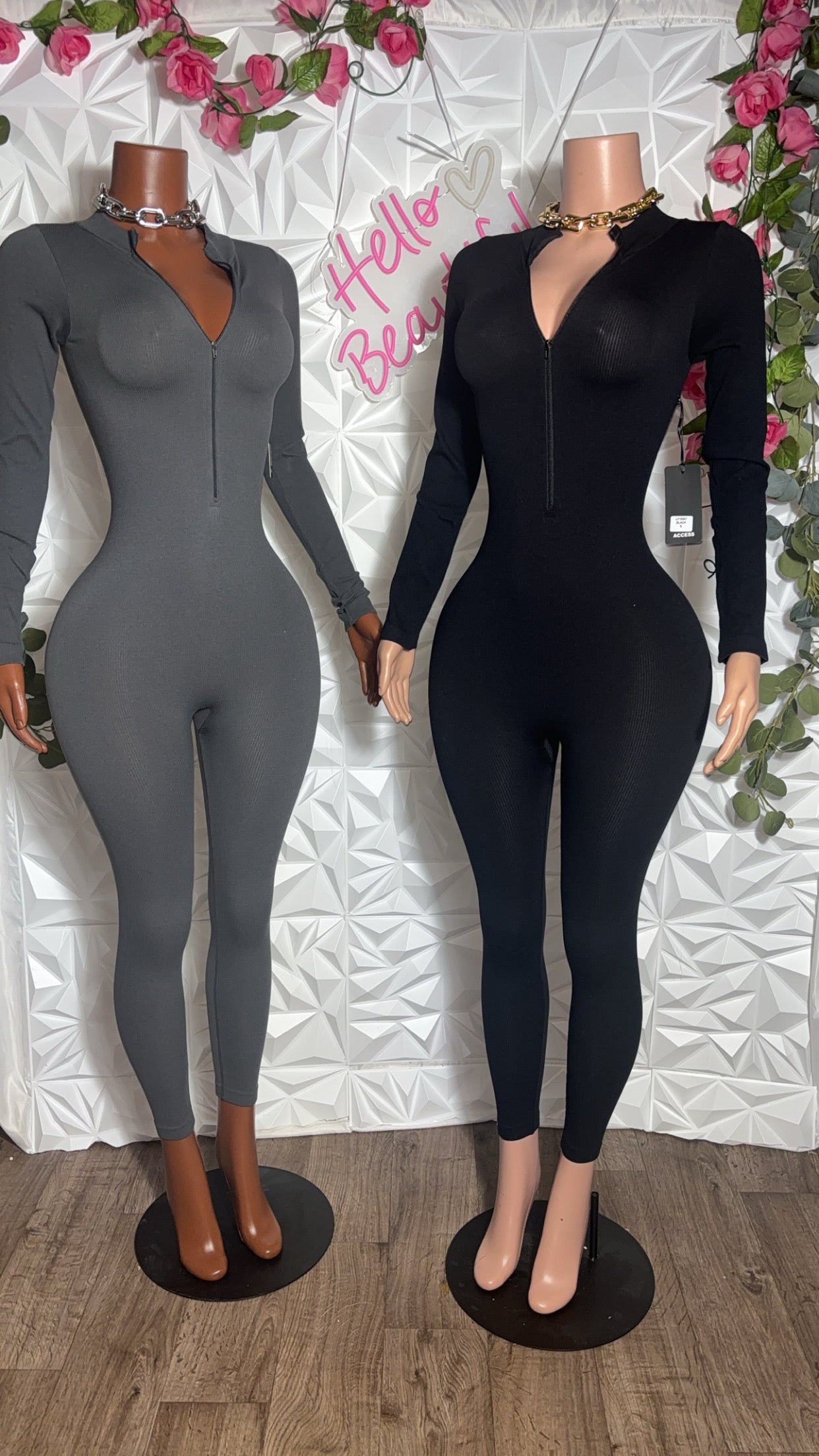 Ribbed bodysuits (5 colors)-RESTOCKED