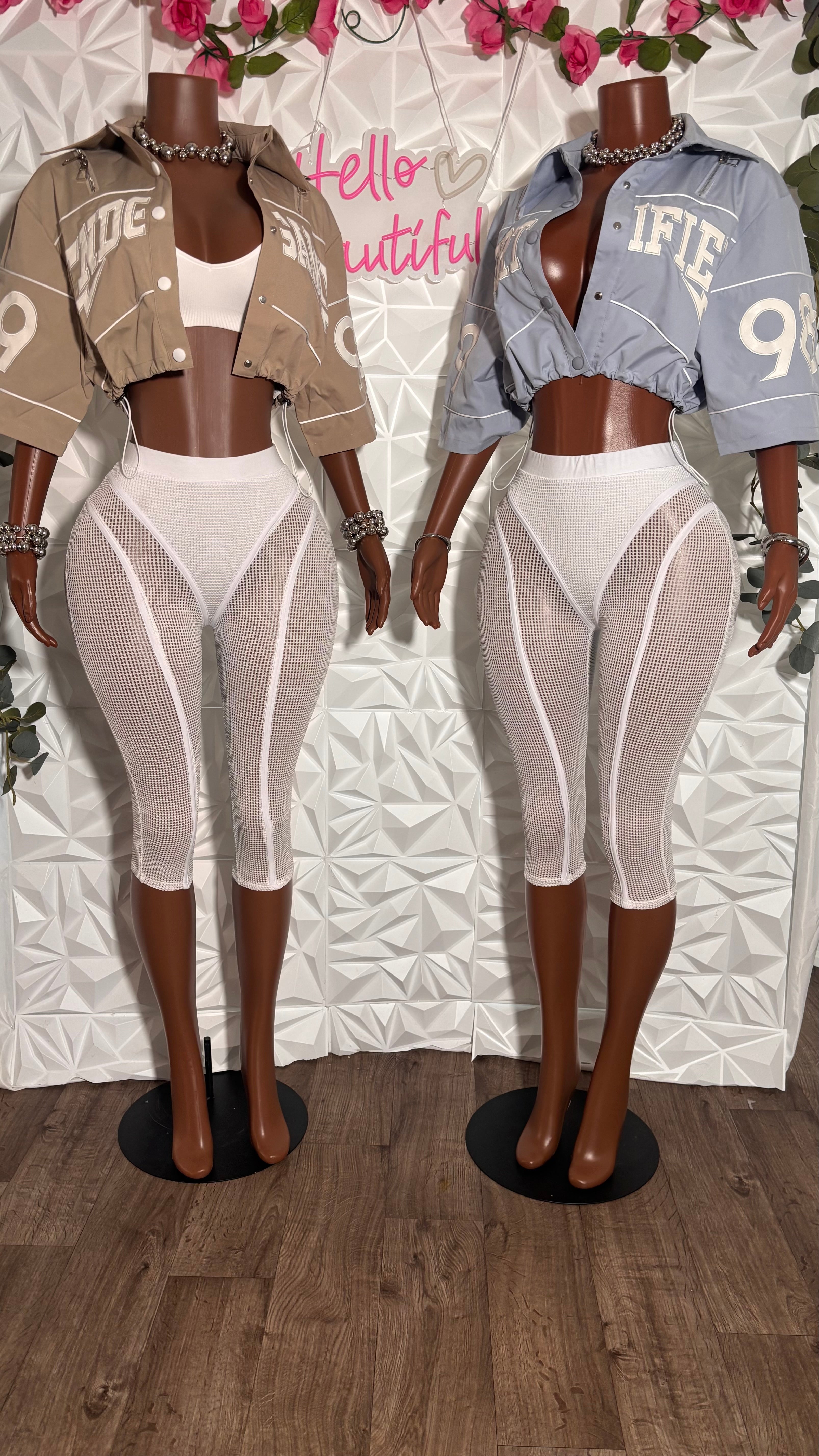 Off duty baddie top (Tan)