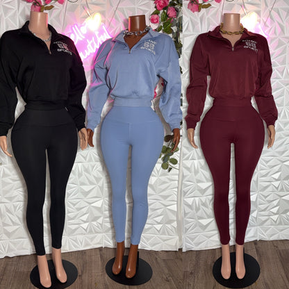Sweatshirt & legging sets (3 colors)