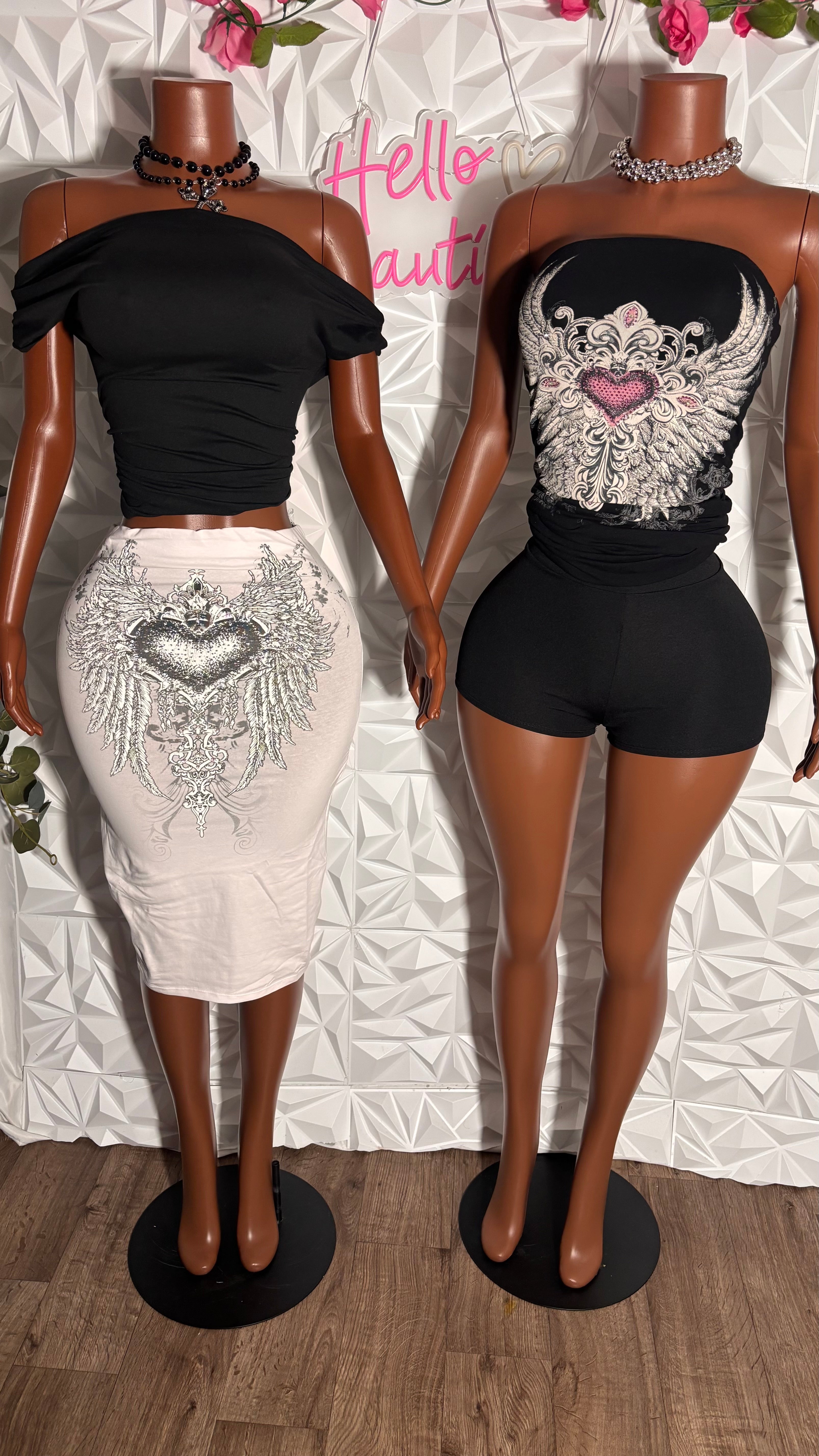 Tube dress (White)