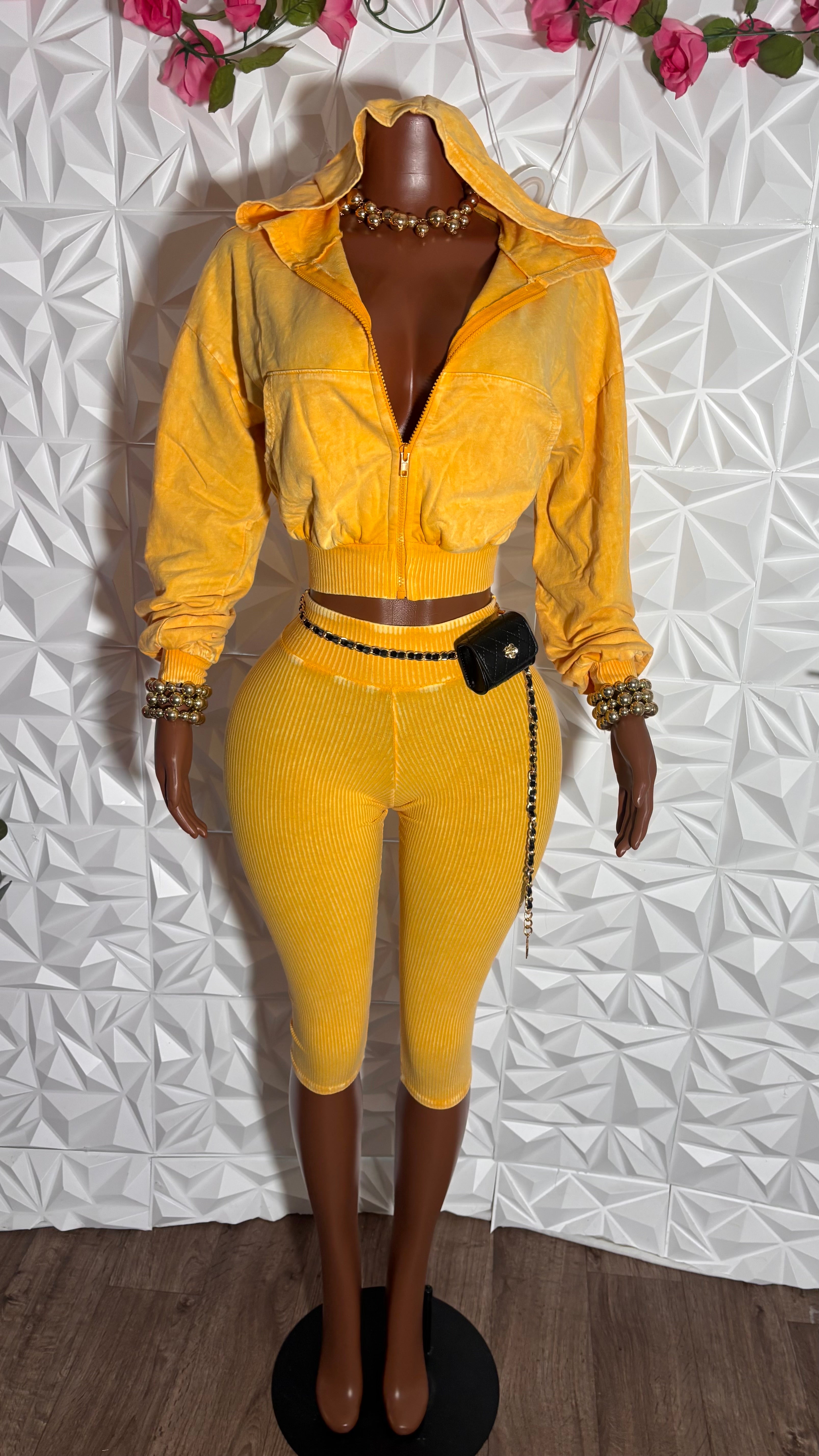 Acid capri set (Yellow)