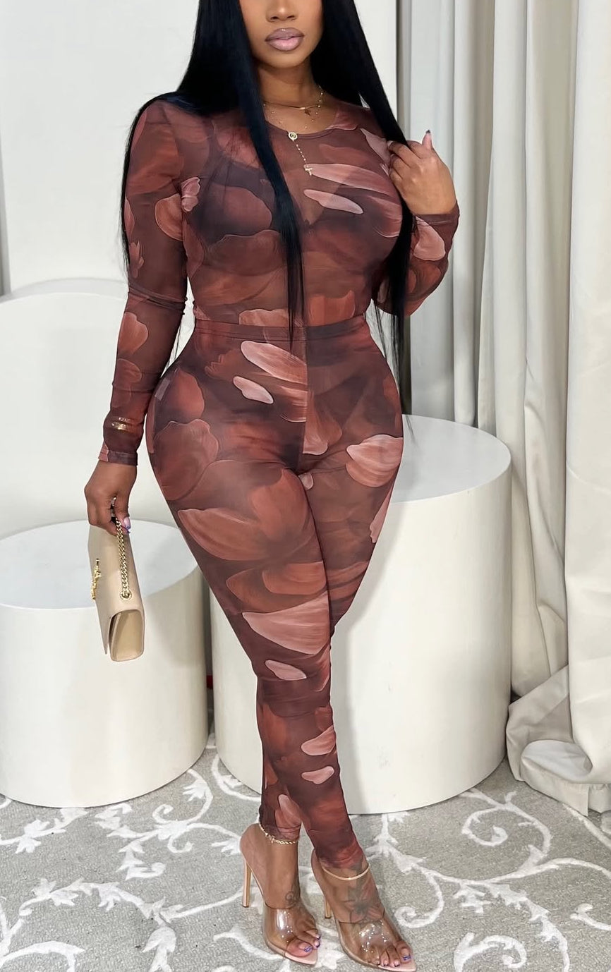 Mesh flower set