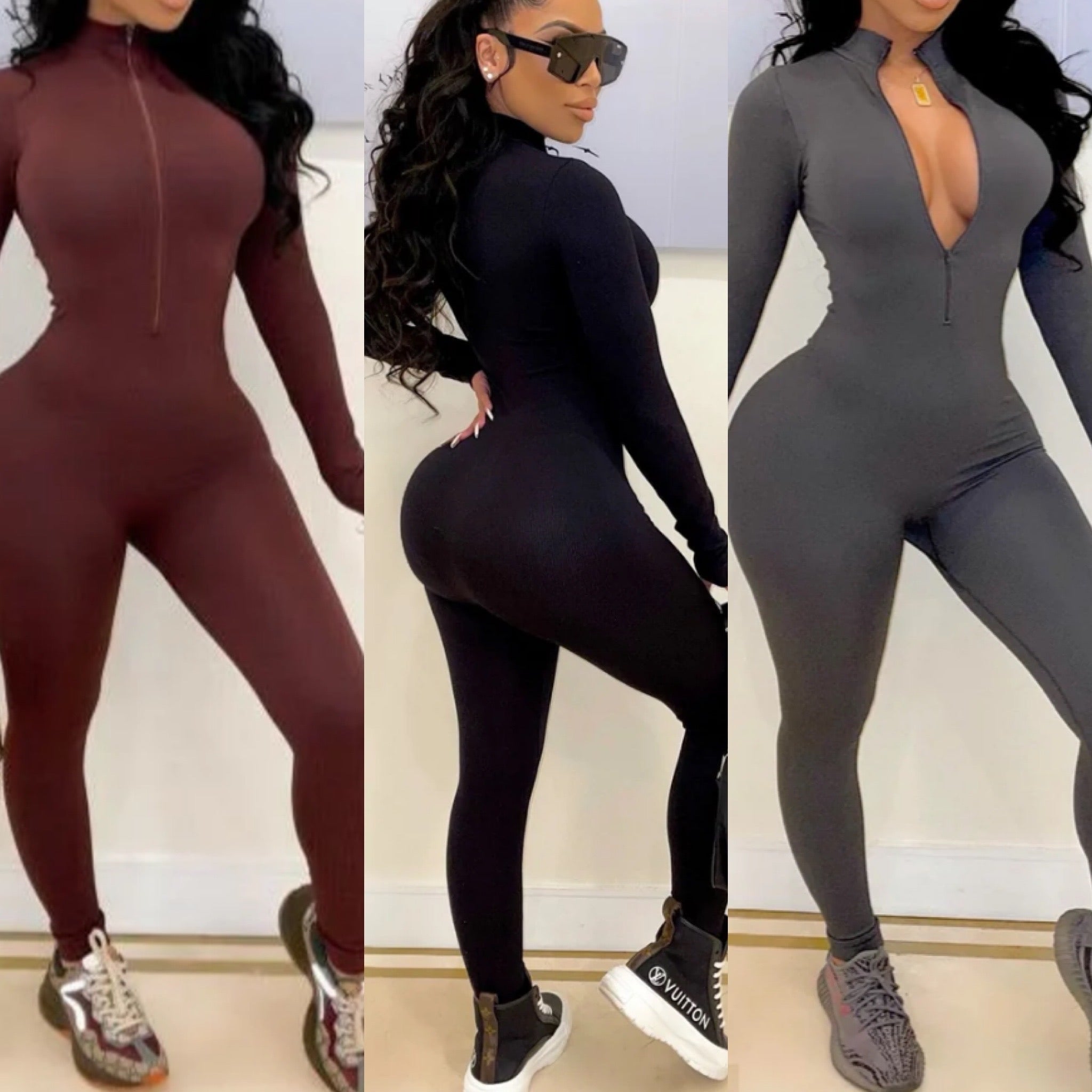 Ribbed bodysuits (5 colors)-RESTOCKED