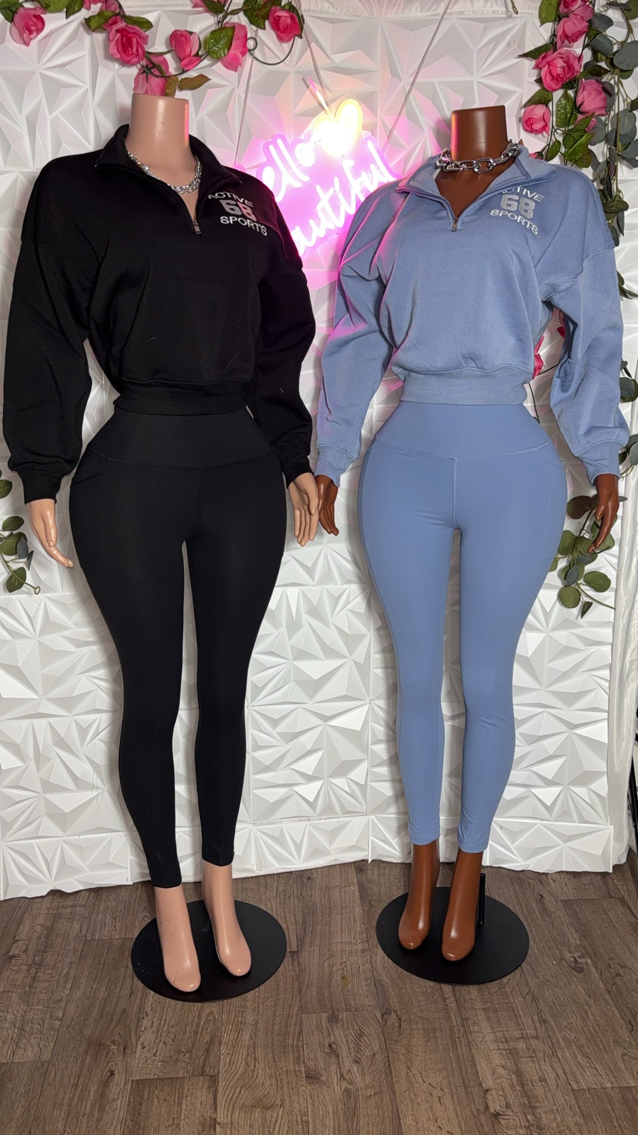 Sweatshirt & legging sets (3 colors)