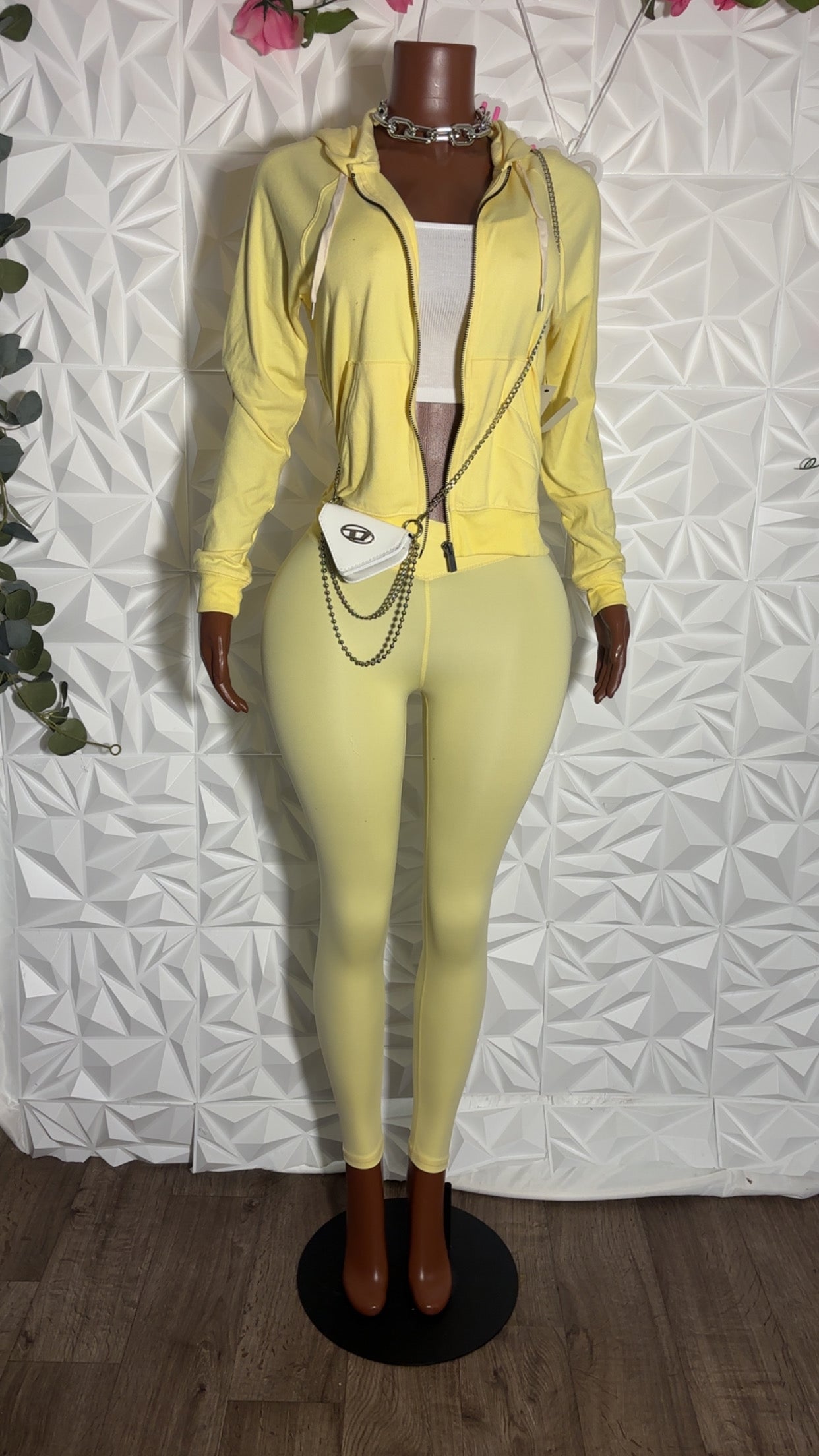 Jacket & legging set (Yellow)