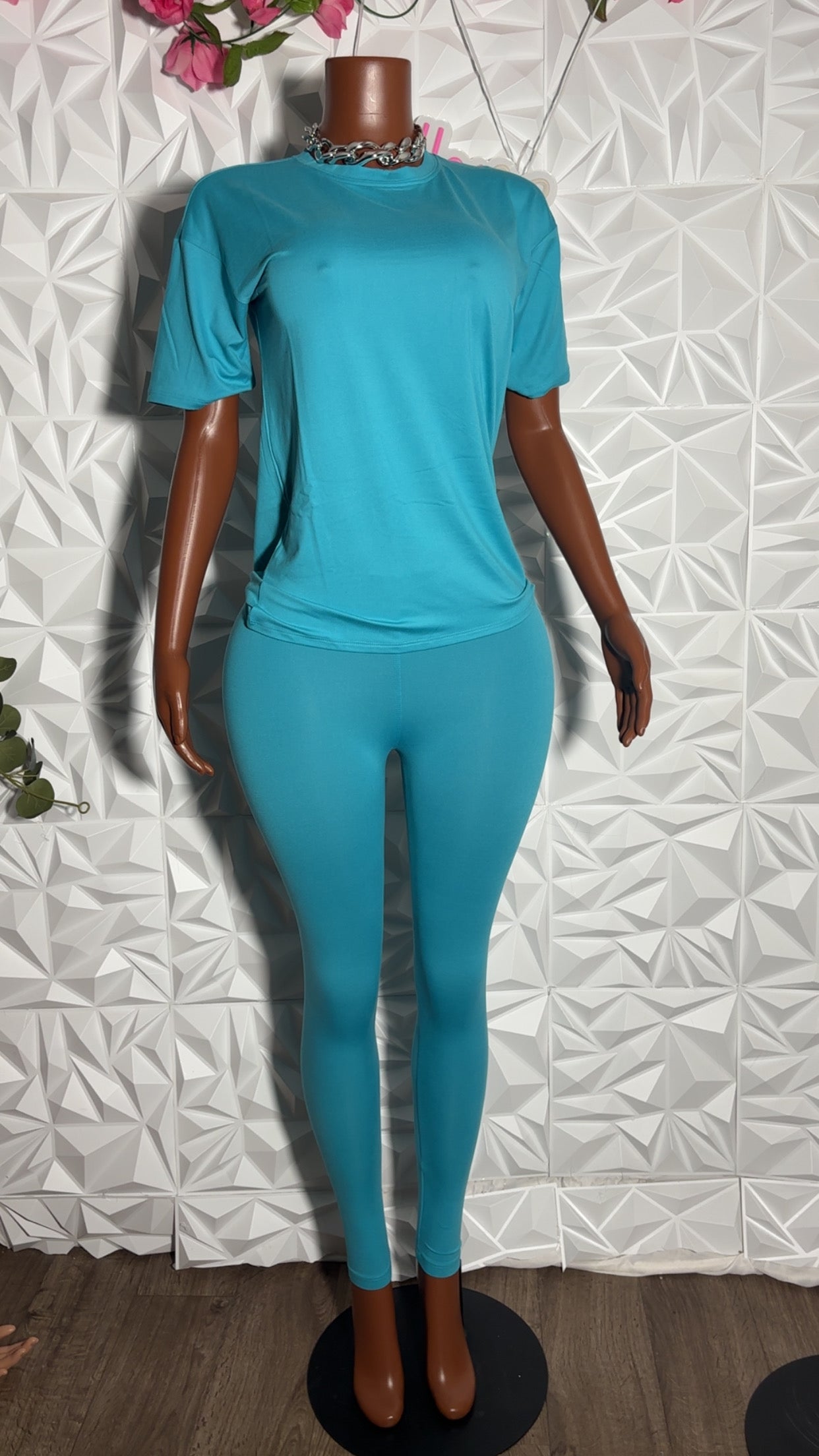 Legging set (Ice Blue)