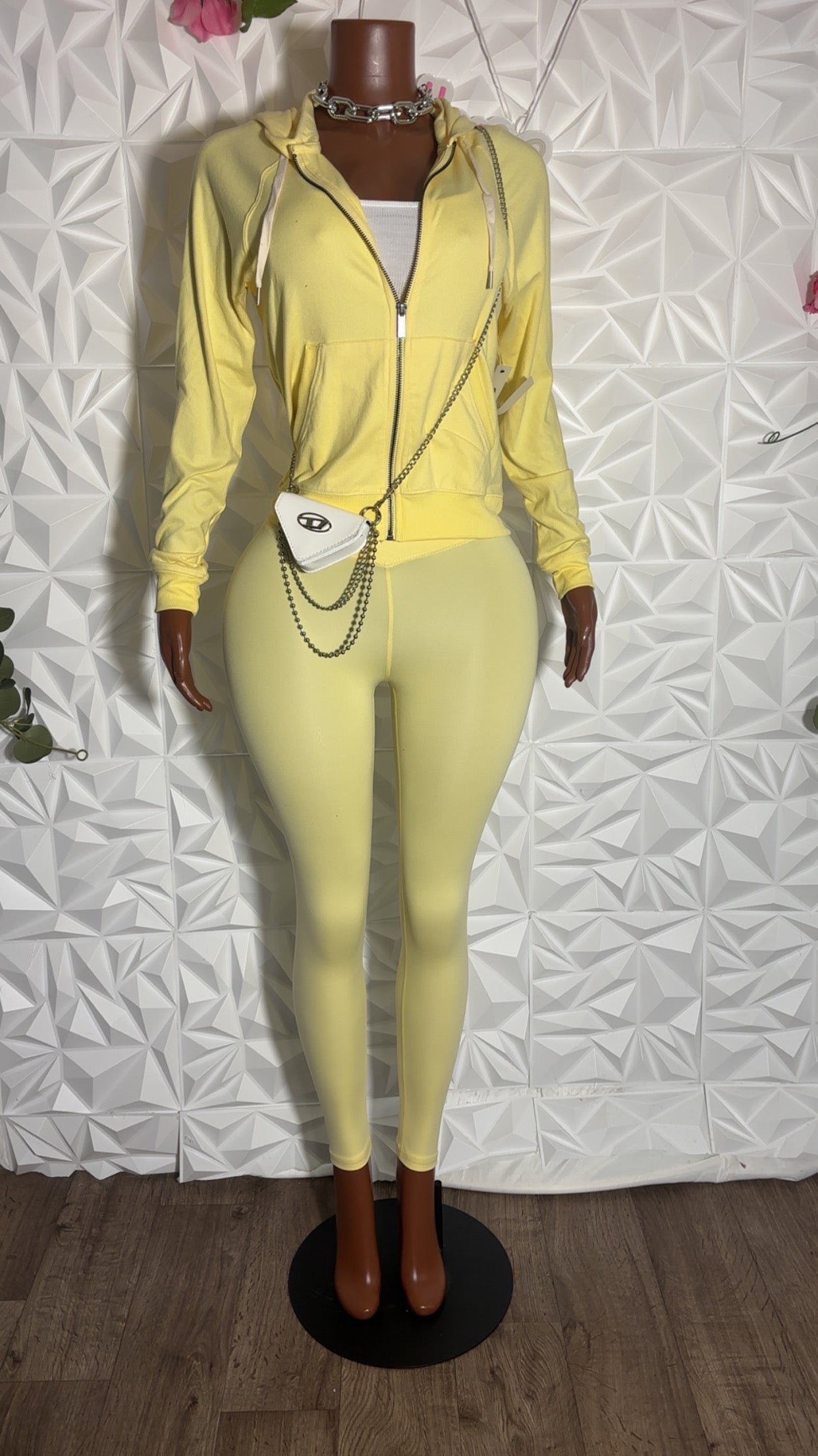 Jacket & legging set (Yellow)