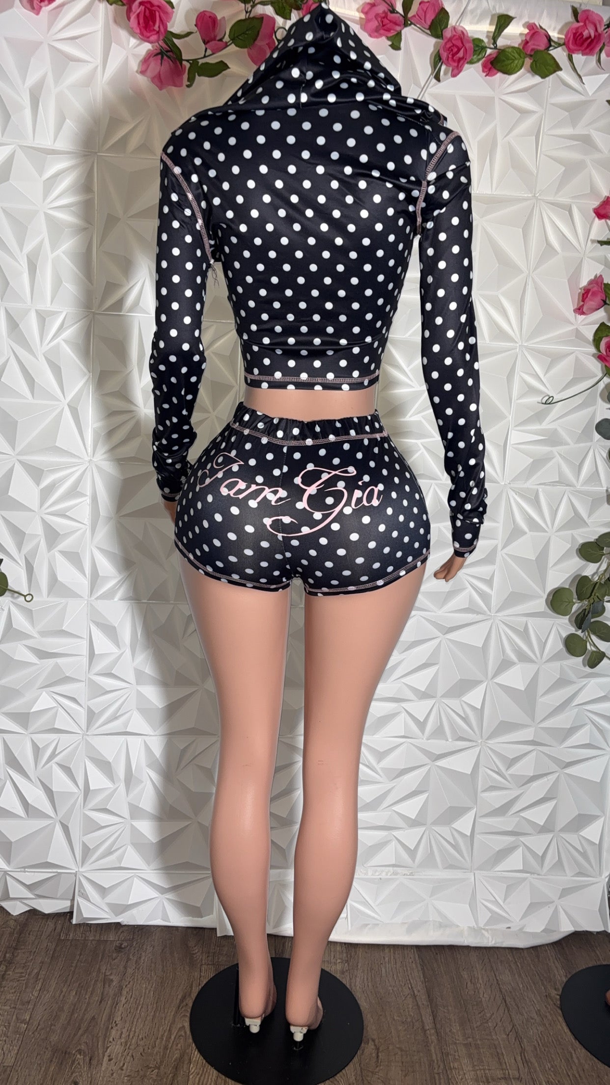 Gigi shorts set (polka dot)