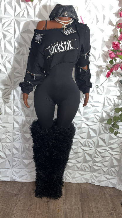 Rockstar Edge Jumpsuit set