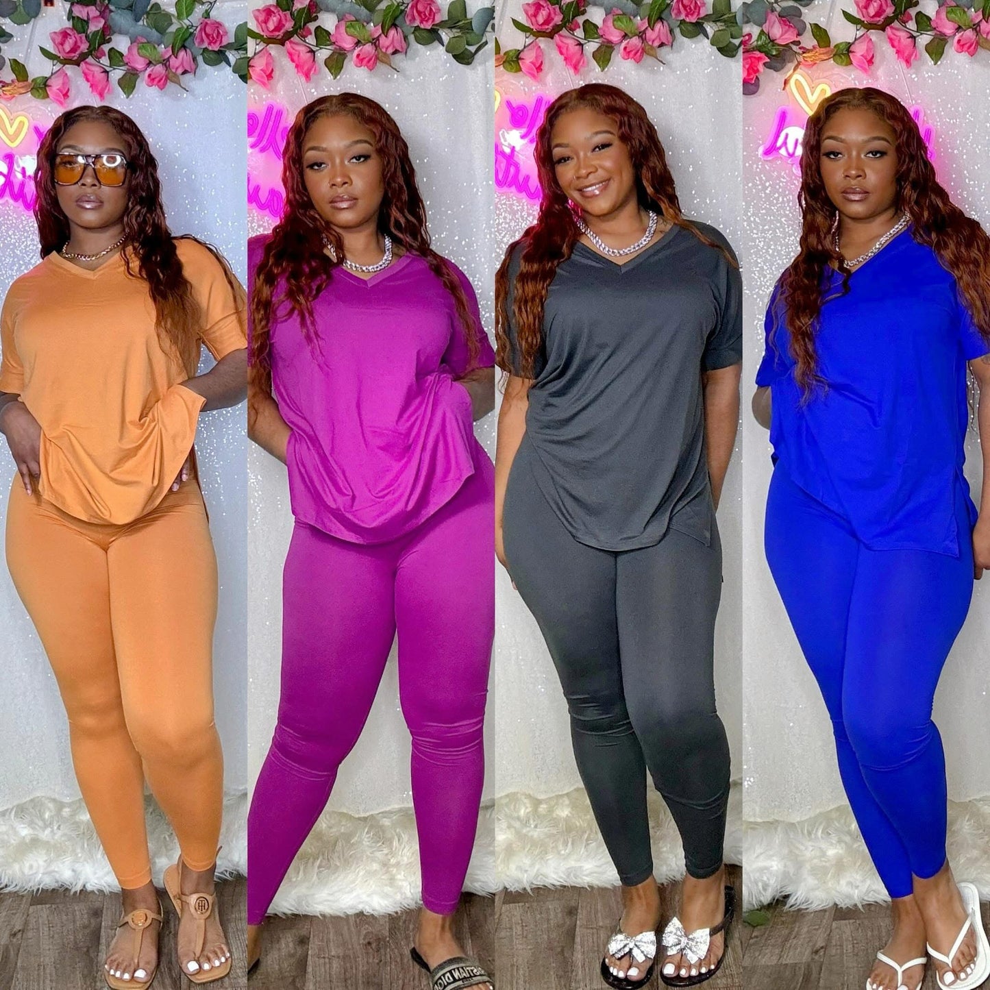 Legging sets (oversized top)