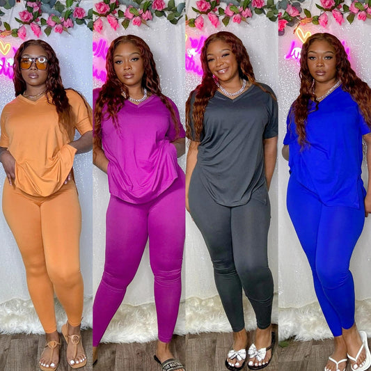 Legging sets (oversized top)