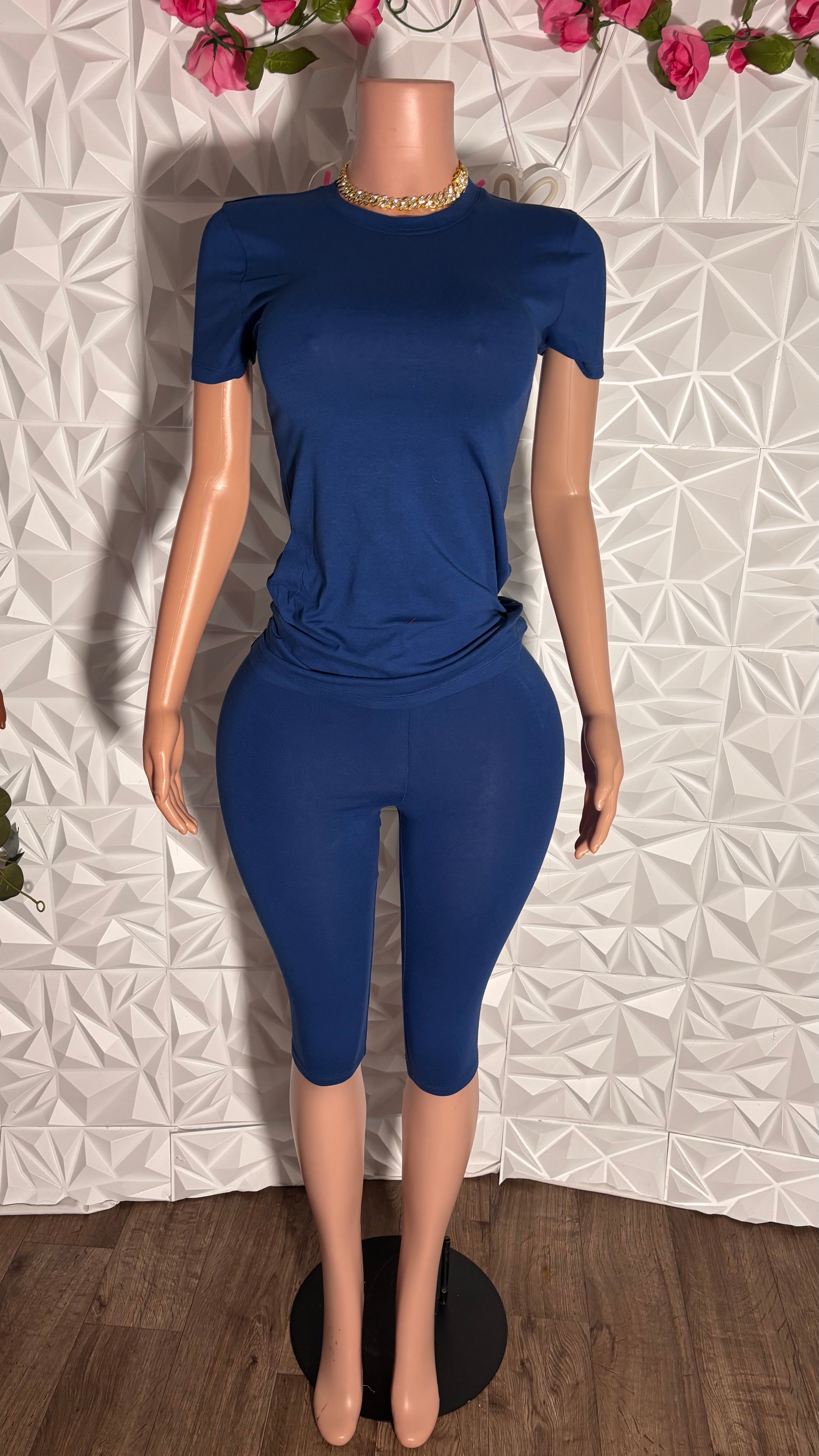 Capri set (navy)