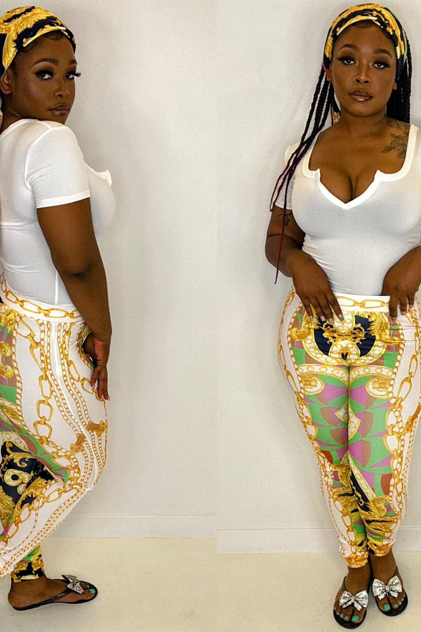 Scarf and Legging Set