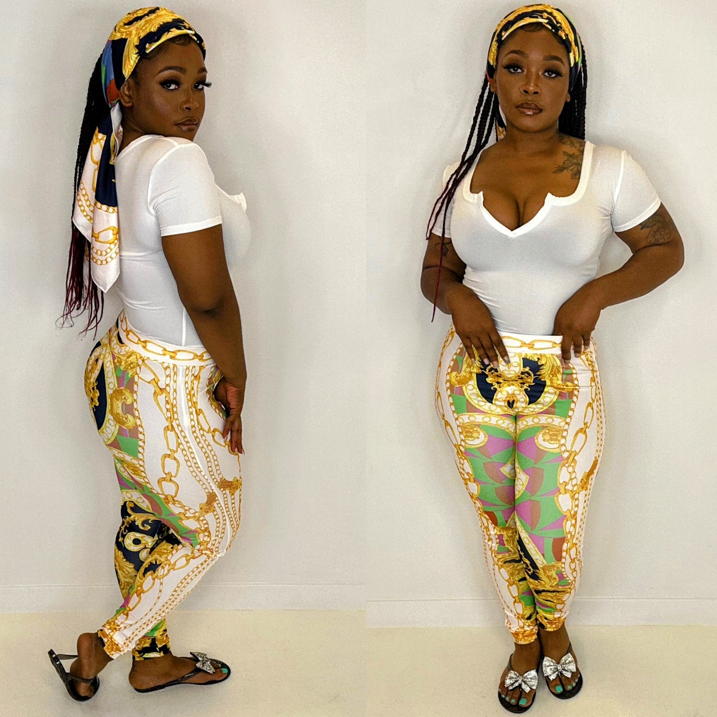 Scarf and Legging Set
